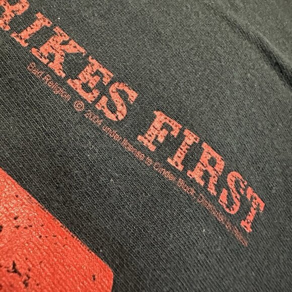 Vintage Bad Religion T-shirt The Empire Strikes First Shirt L Y2K Punk Rock - Picture 4 of 7